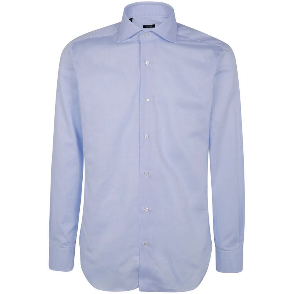 Barba Napoli Men Classic Microperatino Shirt